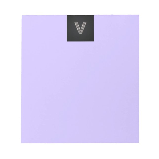 bling - V Notepad (Front)