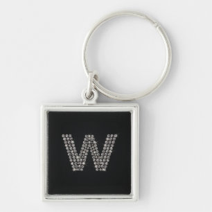 bling - W Key Ring