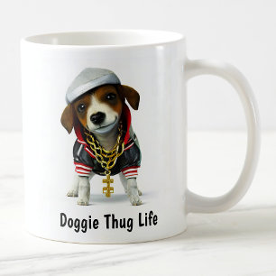 Blinged-Out Jack Russell Terrier Coffee Mug