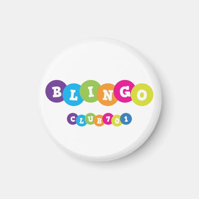 BLINGO Button Magnet (Front)