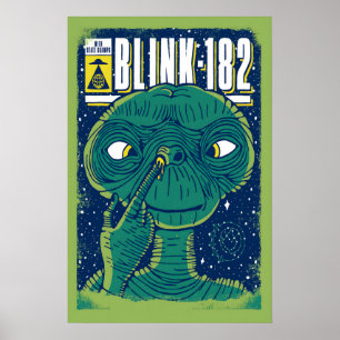 Blink-182 Gig Poster Print  A3 A4 Matte Art  One