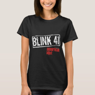 Blink 41 Band Print T-Shirt