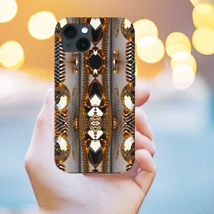 Blink! Beautiful chaos jewellery in gold  iPhone 13 Case