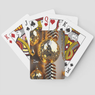Blink! Beautiful chaos jewellery in gold Playing Cards
