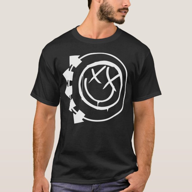 Blink Eyes 182 Times T-Shirt (Front)