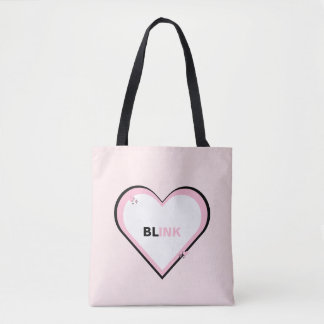Blink Kpop Cute Teen Aesthetic Tote Bag