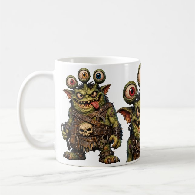 "BlinkBurst Bruiser" - BlinkBack Universe Series Coffee Mug (Left)
