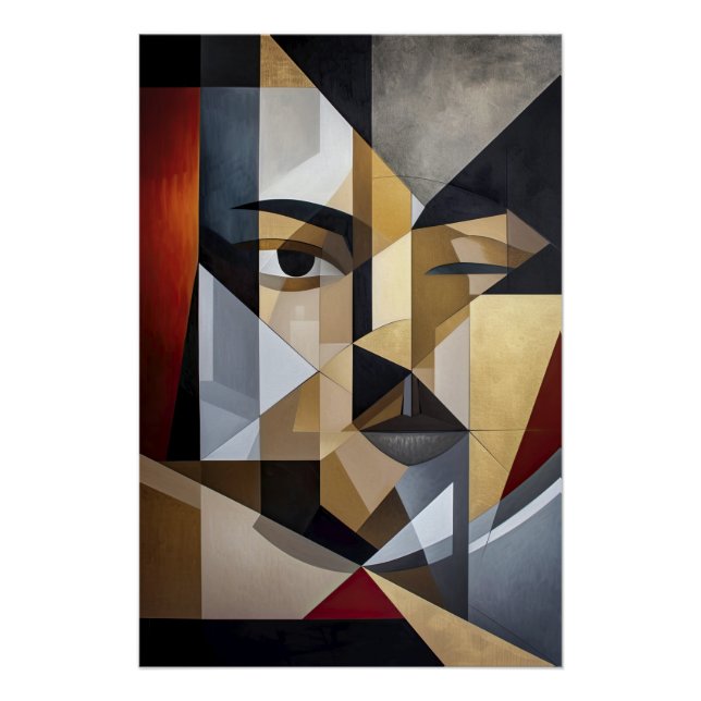 Blinking Abstraction Poster (Front)