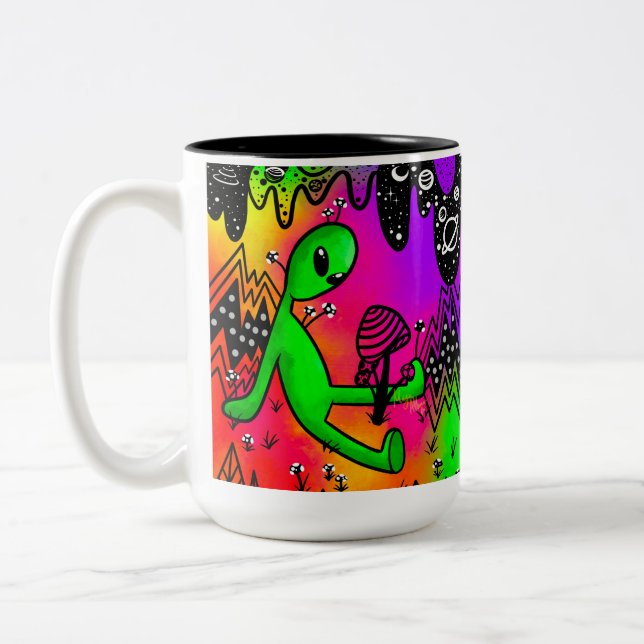 Bliss Alien Mug (Left)