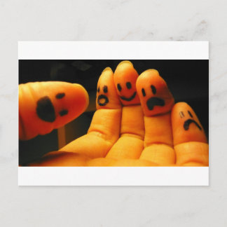 Bliss:Awe:Delight:Fear:Sorrow Postcard