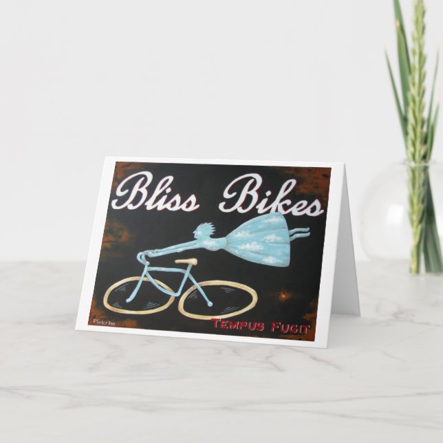 Bliss Bikes Notecard (Front)