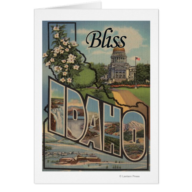 Bliss, IdahoLarge Letter ScenesBliss, ID (Front)