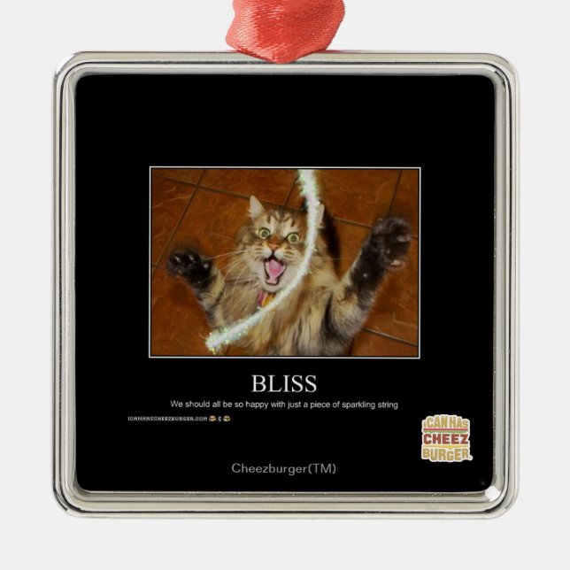 Bliss Metal Tree Decoration (Front)