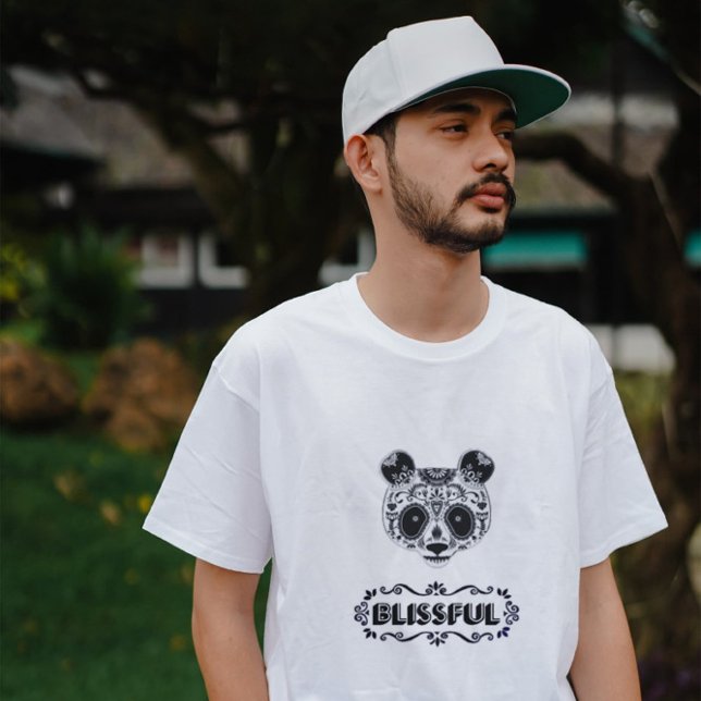 BLISSFUL 3d text design  T-Shirt (Creator Uploaded)