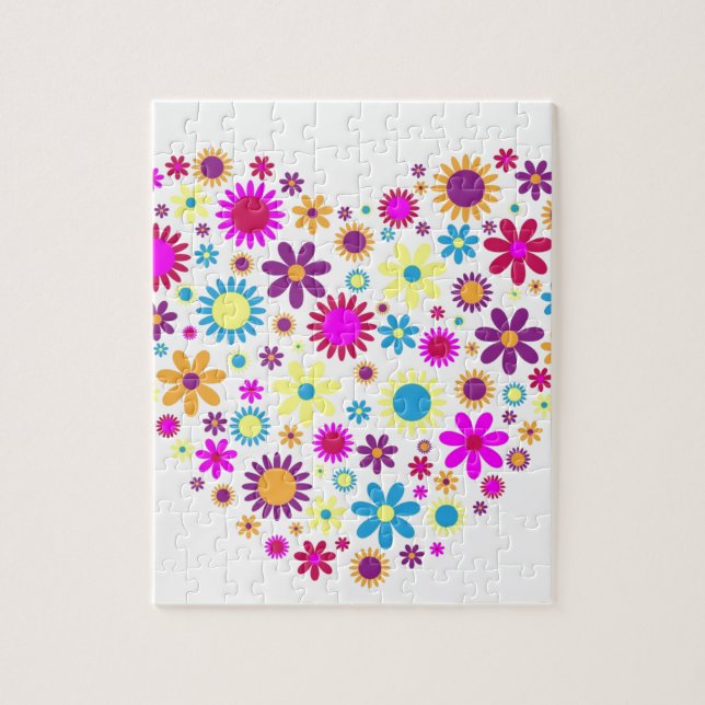 Blissful Blossoms Jigsaw Puzzle (Vertical)