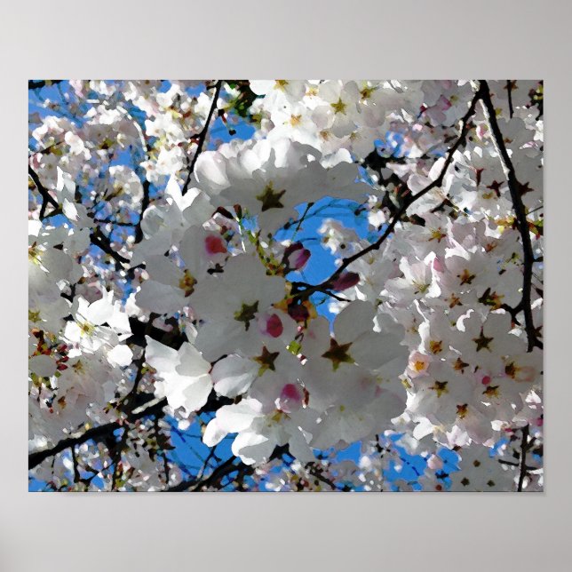 Blissful Blossoms Poster (Front)