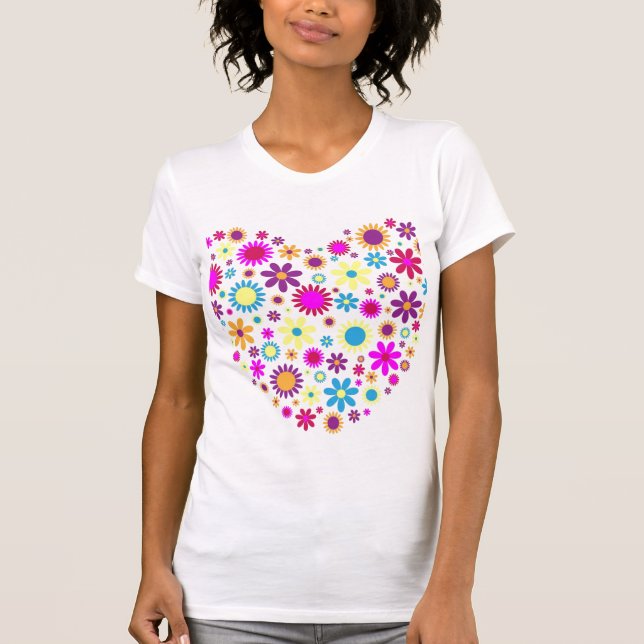 Blissful Blossoms T-Shirt (Front)