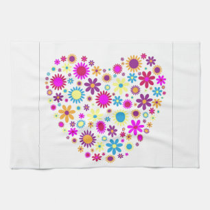 Blissful Blossoms Tea Towel