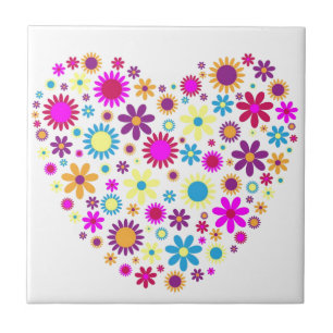 Blissful Blossoms Tile