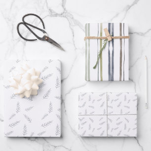 Blissful Blues Collection WRapping Paper