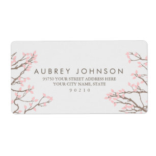 Blissful Branches Address Labels