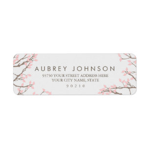 Blissful Branches Address Labels