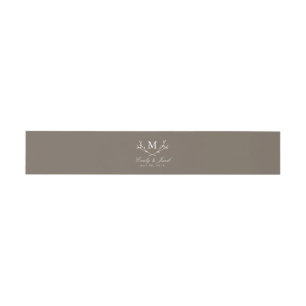 Blissful Branches Wedding Invitation Belly Band
