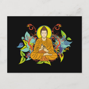 Blissful Buddha Postcard