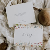 Blissful Colourful Boho Wildflower Flat Wedding