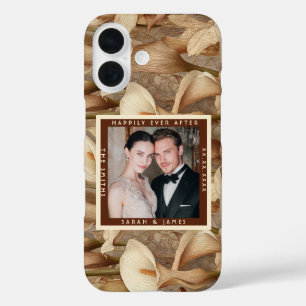 Blissful Ivory Calla Lilies Flower Vintage Wedding iPhone 16 Case