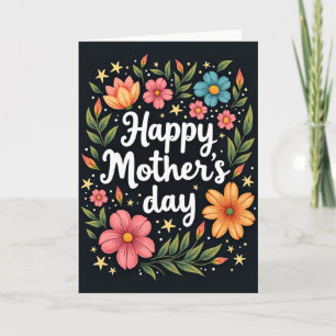 Blissful Mothers Day Bloom Card