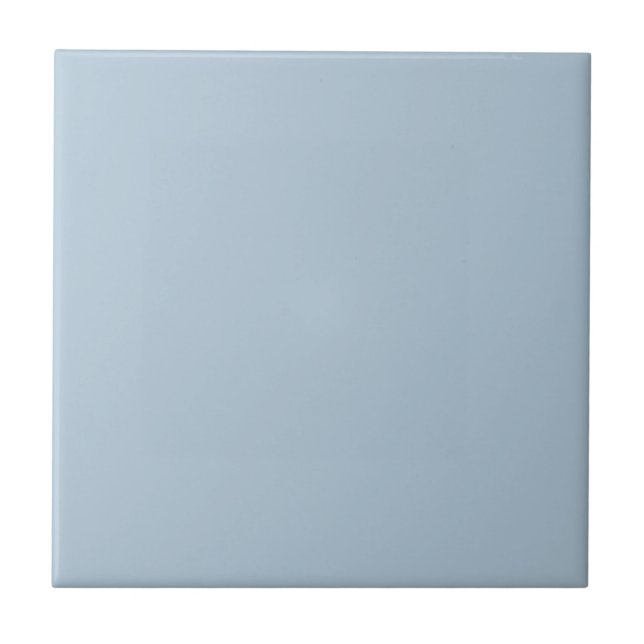 Blissfully Blue Square Kitchen and Bathroom Ceramic Tile (Front)