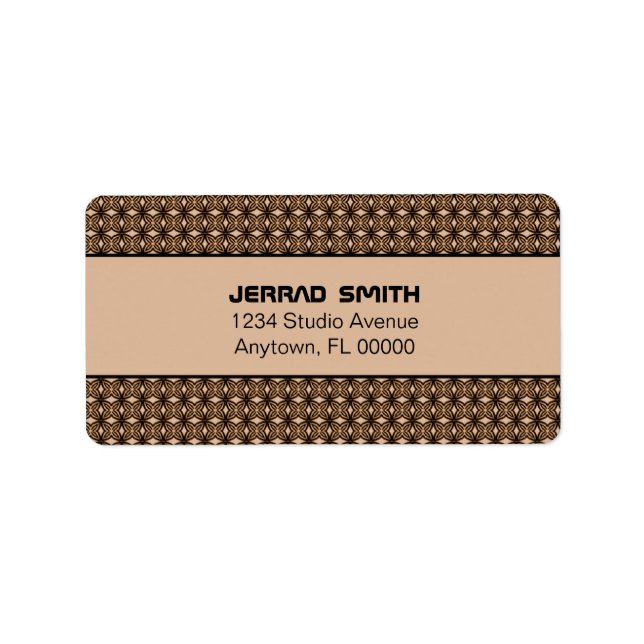 Blissfully Chic Address Labels (Front)