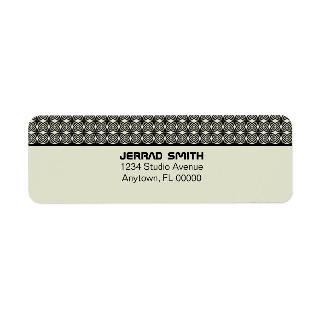 Blissfully Chic Return Address Labels (Front)