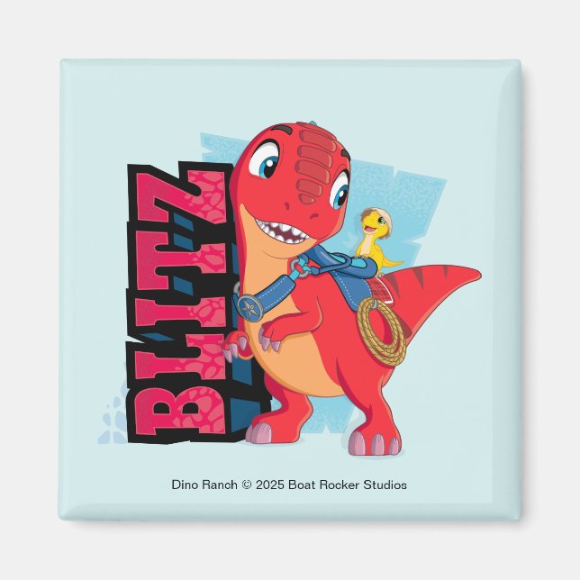 Blitz | Dino Ranch Magnet (Front)