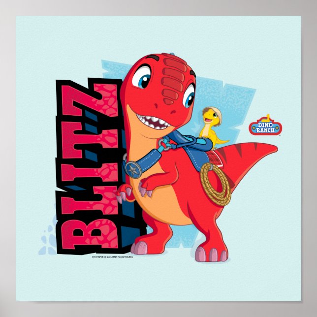 Blitz | Dino Ranch Poster (Front)