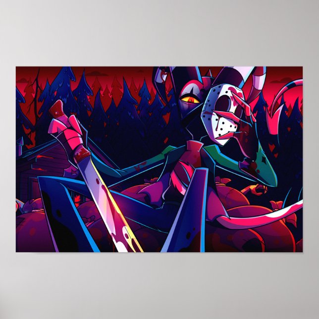 Blitz Halloween Slasher | Helluva Boss | Poster (Front)