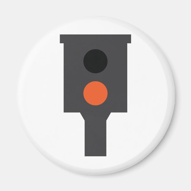 Blitzer icon magnet (Front)