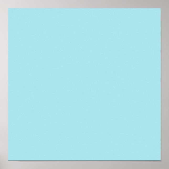 Blizzard Blue Background Poster (Front)