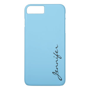 Blizzard Blue colour background iPhone 8 Plus/7 Plus Case