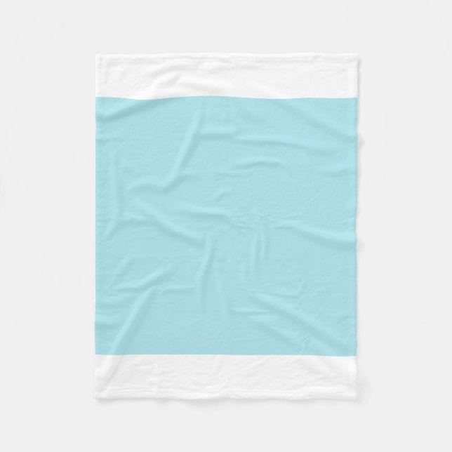 Blizzard Blue Fleece Blanket (Front)