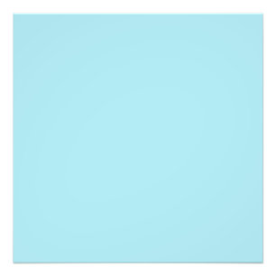 Blizzard Blue  (solid color)   Photo Print