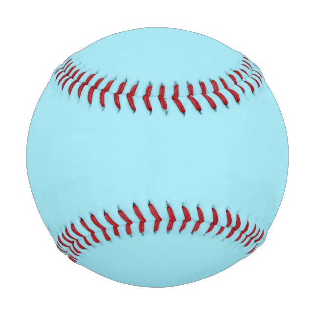 Blizzard Blue Solid Colour Baseball (Front)