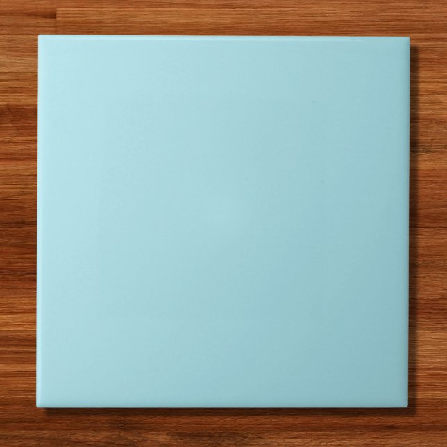 Blizzard Blue Solid Colour Ceramic Tile (Creator Uploaded)