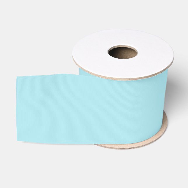 Blizzard Blue  (solid colour)  Grosgrain Ribbon (Spool)