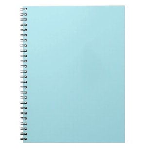 Blizzard Blue (solid colour) Notebook