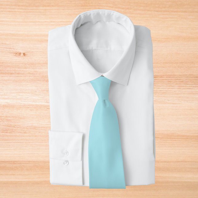 Blizzard Blue Solid Colour Tie (Creator Uploaded)