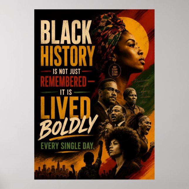 Blk Excellent Quote 2nd Poster (Front)