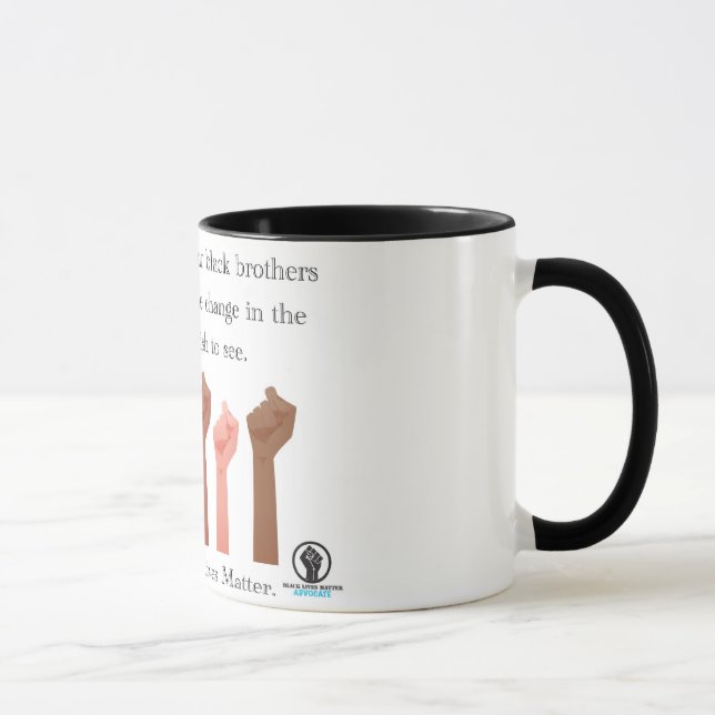 BLM Advocate Coffee Mug (Right)