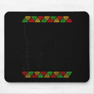 Blm Black History Is American History African Mela Mouse Pad